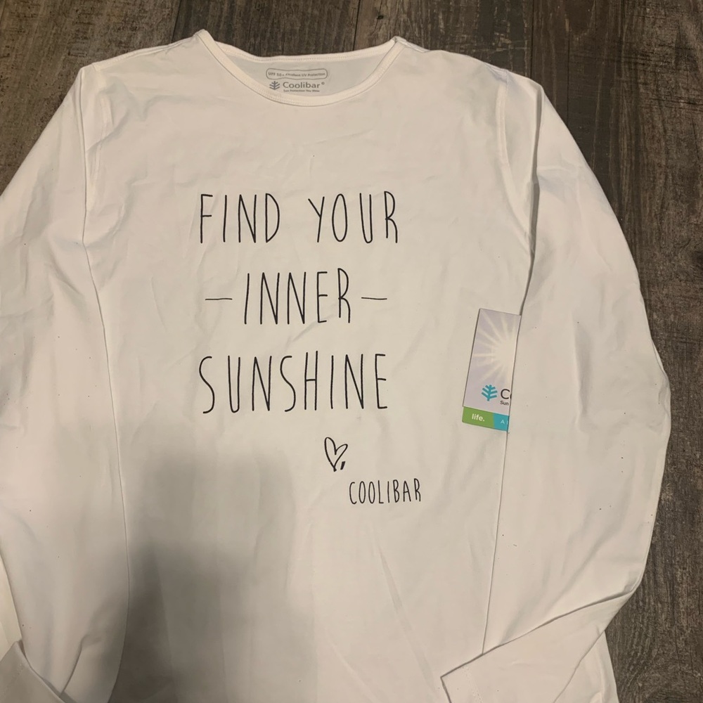 New coolibar sunscreen shirt with SPF 50

Brand newe and never worn